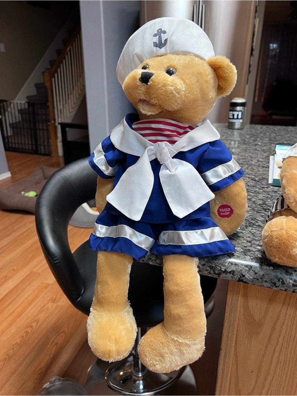 Chantilly Lane “Bobbie the Sailor” Singing Dancing Plush Bear